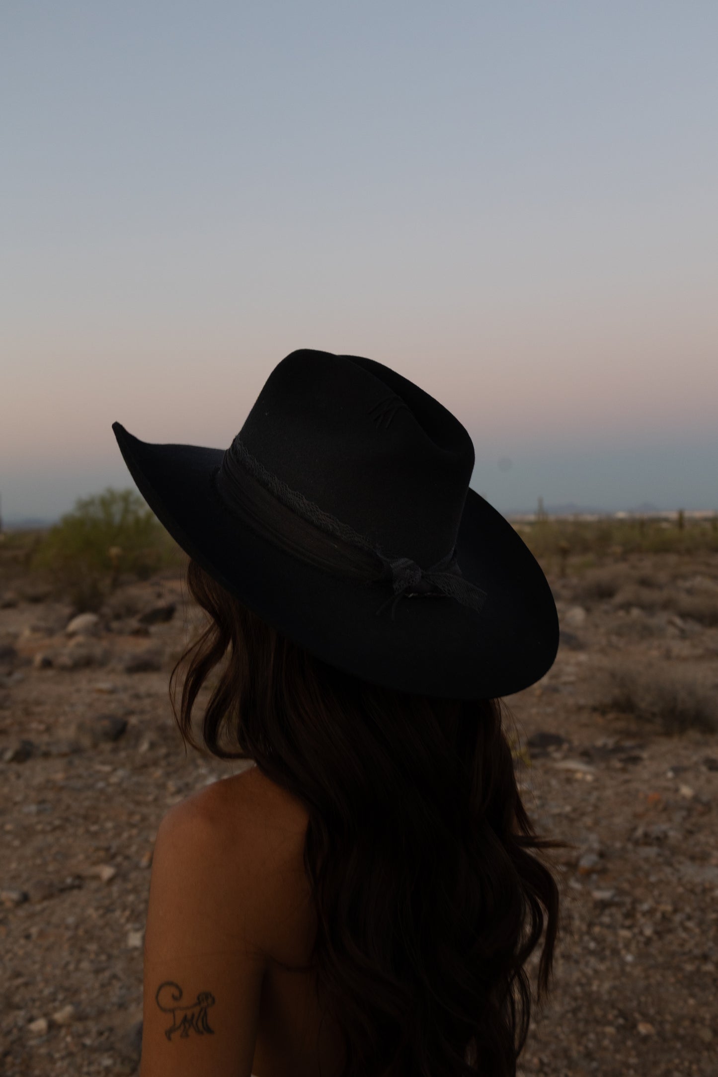 All Black Cowboy